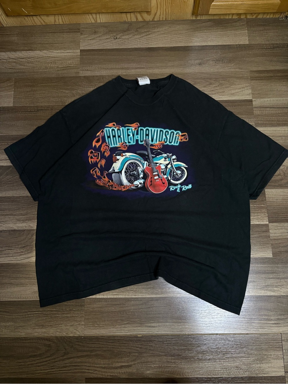 Harley-Davidson Rock & Roll TAKUHD Juneau Alaska Eagle Graphic T-Shirt, Size XL